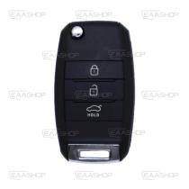 EAATA KD06RC - KD06RC - TELEMANDO PLEGABLE 3 BOTONES KEYDIY TIPO KIA SIN BO