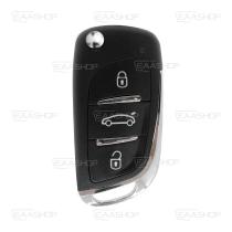 EAATA KD07RC - KD07RC - TELEMANDO PLEGABLE 3 BOTONES KEYDIY TIPO DS MULTIFU
