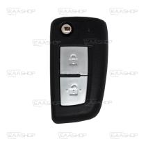 EAATA NS05KS - NS05KS - CARCASA DE MANDO PLEGABLE NISSAN 2 BOTONES