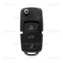 EAATA SK02RC - SK02RC - TELEMANDO PLEGABLE 3 BOTONES SKODA