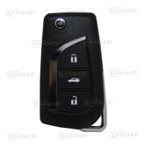 EAATA TT15KS - TT15KS - CARCASA DE MANDO TOYOTA 3 BOTONES