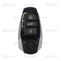 EAATA VAG12KS - VAG12KS - CARCASA DE MANDO VW KEYLESS 3 BOTONES (CROMADA)