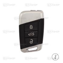 EAATA VW31RC - VW31RC - TELEMANDO CROMADO KEYLESS GO 3 BOTONES VW - ORIGINA