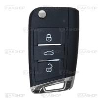 EAATA XH13RC - XH13RC - TELEMANDO KEYLESS 3 BOTONES XHORSE TIPO MQB PROXIMI