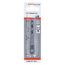 Bosch 2608577524 - HSS POINTTEQ HEX: 4.2