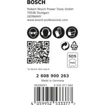 Bosch 2608900263 - EXPERTSDS MAX-8X (CABEZA MACIZA)  18X200X340:5UDS