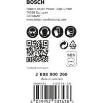 Bosch 2608900269 - EXPERTSDS MAX-8X (CABEZA MACIZA)  25X400X520:5UDS