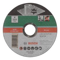Bosch 2609256320 - DISCO CORTAR INOX 115MMX1MM. RECTO.