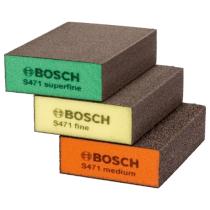 Bosch 2609256F16 - SET 3 TACOS DE LIJADO COLORES DIY