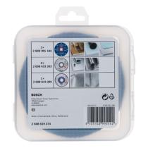 Bosch 2608619374 - KIT DE INICIACIóN X-LOCK DE 125MM: 3 DISCOS CORTE STANDARD F