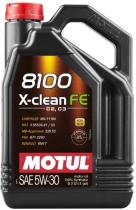 Motul 112781 - 8100 X-CLEAN FE 5W30 4X5L