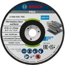 Bosch 2608601705 - DISCO DESBASTE EXPERT INOX 76X4X10:2UD.
