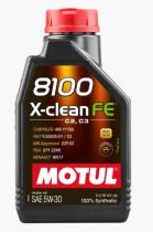 Motul 112771 - 8100 X-CLEAN FE 5W30 12X1L