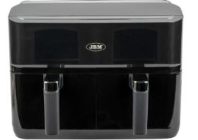 JBM 54672 - FREIDORA DE AIRE DIGITAL DUAL 9L